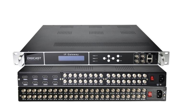 Receptor y gateway IPTV multicanal FTA