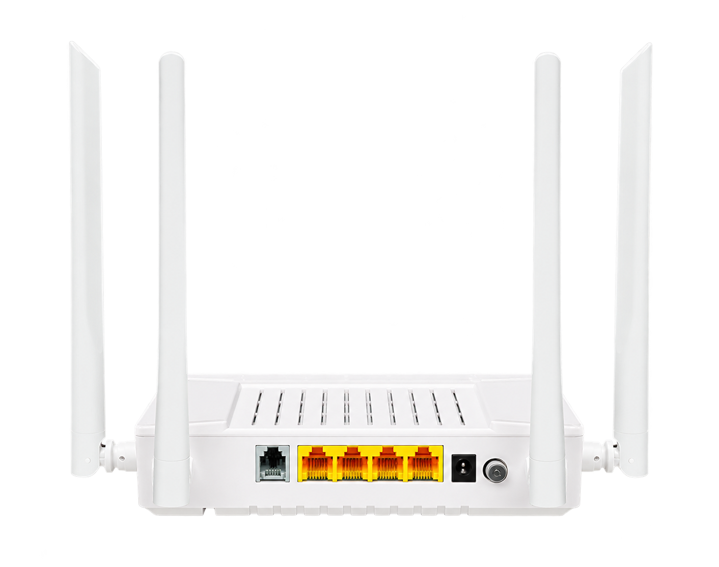 ONU GPON/EPON con WiFi 5 Dual-Band, Telefonía y 4 puertos GE