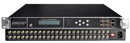 Transmodulador FTA — 16 DVB-S/S2 a DVB-C